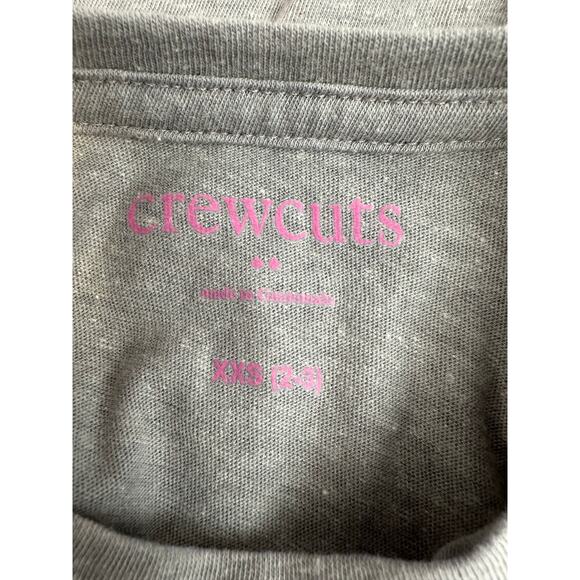 Lot of (4) J Crew Crewcuts Girls Tee Shirts XXS-XS Short/Long Sleeve NEW Sparkle - Picture 5 of 9
